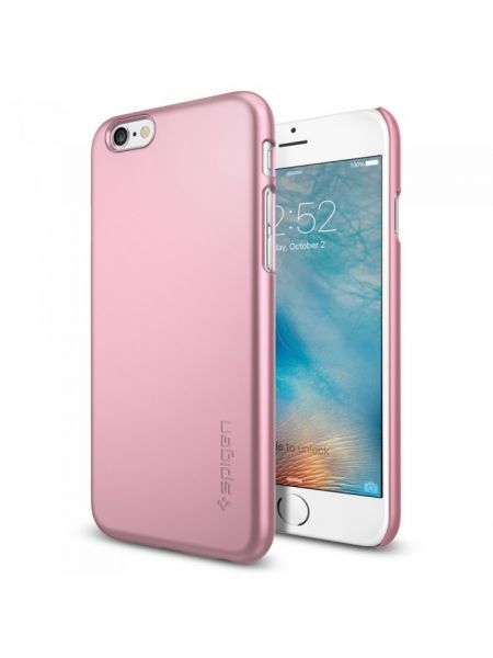 Пластиковый чехол iPhone 6S/6 Thin Fit, Rose Gold 