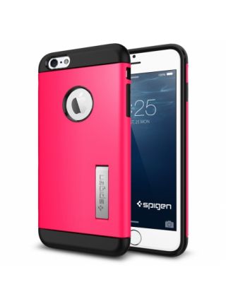Чехол Spigen Slim Armor Volt для iPhone 6 Plus, Azalea Pink 