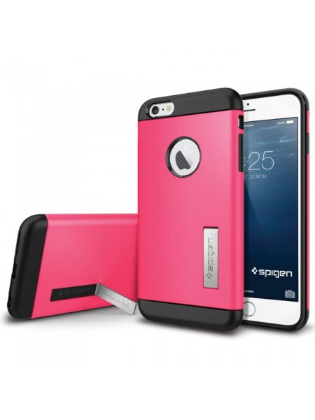 Чехол Spigen Slim Armor Volt для iPhone 6 Plus, Azalea Pink 