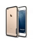 Бампер SGP Neo Hybrid EX Metal для iPhone 6S PLUS/6 PLUS, Champagne Gold , SGP11192