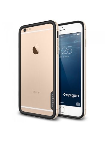 Бампер SGP Neo Hybrid EX Metal для iPhone 6S PLUS/6 PLUS, Champagne Gold , SGP11192
