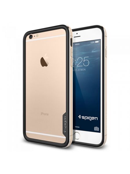Бампер SGP Neo Hybrid EX Metal для iPhone 6S PLUS/6 PLUS, Champagne Gold 