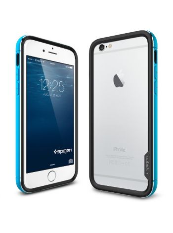 Бампер Spigen Neo Hybrid EX Metal для iPhone 6S Plus/6 Plus, Metal Blue , SGP11193