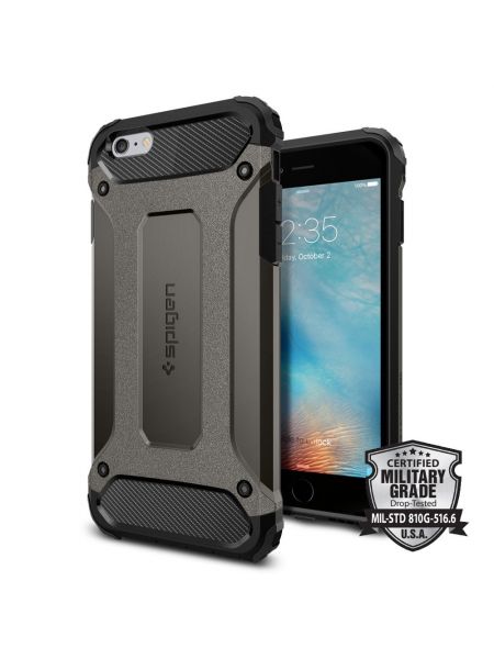Чехол Spigen Tough Armor Tech для iPhone 6S/6 Plus, Gunmetal Чехол Spigen Tough Armor Tech для iPhone 6S/6 Plus, Gunmetal