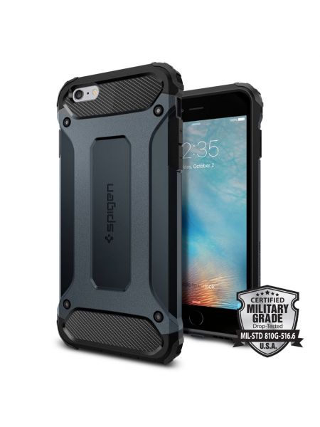 Чехол Spigen Tough Armor Tech для iPhone 6S/6 Plus, Metal Slate Чехол Spigen Tough Armor Tech для iPhone 6S/6 Plus, Metal Slate