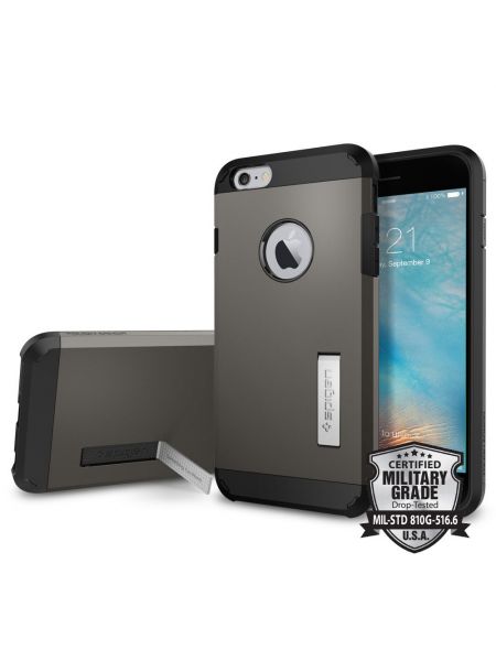 Чехол Spigen Ultra Hybrid для iPhone 6S/6 Plus, Gunmetal Чехол Spigen Ultra Hybrid для iPhone 6S/6 Plus, Gunmetal