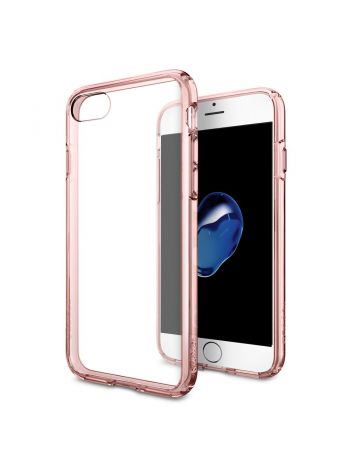 Чехол Spigen для iPhone 7 / 8 Ultra Hybrid, Rose Crystal , 042CS20445