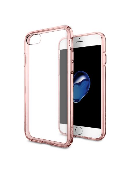 Чехол Spigen для iPhone 7 / 8 Ultra Hybrid, Rose Crystal 