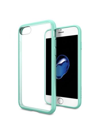 Чехол Spigen для iPhone 7 Ultra Hybrid, Mint , 042CS20447