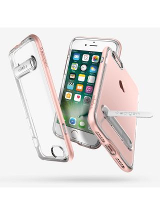 Чехол Spigen для iPhone 7 Crystal Hybrid, Rose Gold 