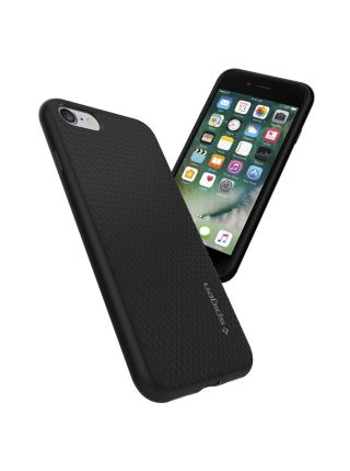 Чехол Spigen для iPhone 7 Liquid Air, Black Чехол Spigen для iPhone 7 Liquid Air, Black