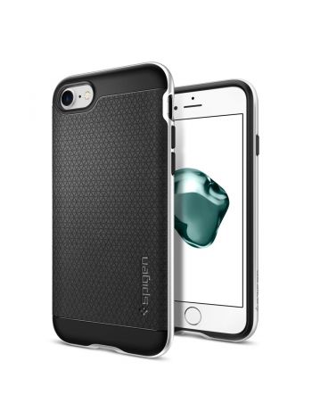 Чехол Spigen для iPhone 7 / 8 Neo Hybrid, Satin Silver , 042CS20520