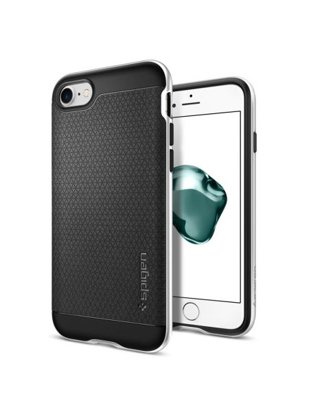 Чехол Spigen для iPhone 7 / 8 Neo Hybrid, Satin Silver Чехол Spigen для iPhone 7 / 8 Neo Hybrid, Satin Silver