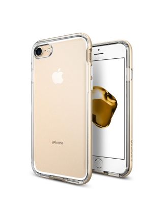 Чехол Spigen для iPhone 7 / 8 Neo Hybrid Crystal, Champagne Gold