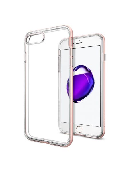 Чехол Spigen для iPhone 7 / 8 Neo Hybrid Crystal, Rose Gold 