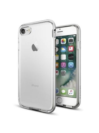 Чехол Spigen для iPhone 7 Neo Hybrid Crystal, Satin Silver 