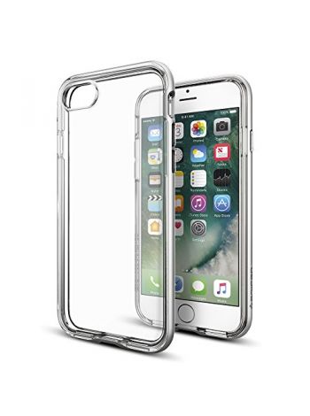 Чехол Spigen для iPhone 7 Neo Hybrid Crystal, Satin Silver , 042CS20676