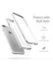 Чехол Spigen для iPhone 7 Neo Hybrid Crystal, Satin Silver , 042CS20676