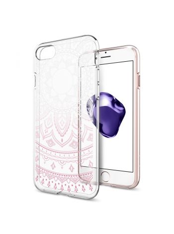 Чехол Spigen для iPhone 7 Liquid Crystal, Shine Pink , 042CS20958