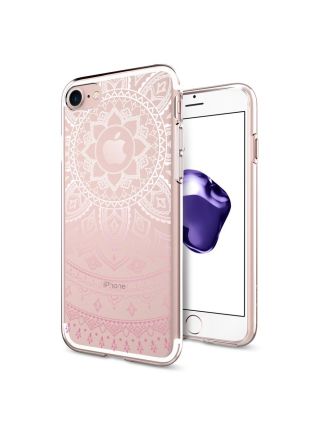 Чехол Spigen для iPhone 7 Liquid Crystal, Shine Pink 