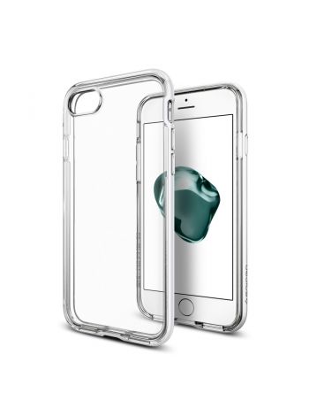 Чехол Spigen для iPhone 7 / 8 Neo Hybrid Crystal, Jet White, 042CS21040