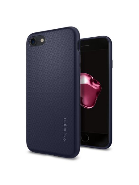 Чехол Spigen для iPhone 7 Liquid Air, Midnight Blue Чехол Spigen для iPhone 7 Liquid Air, Midnight Blue