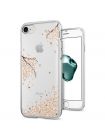 Чехол Spigen для iPhone 7 Liquid Crystal, Shine Blossom , 042CS21220