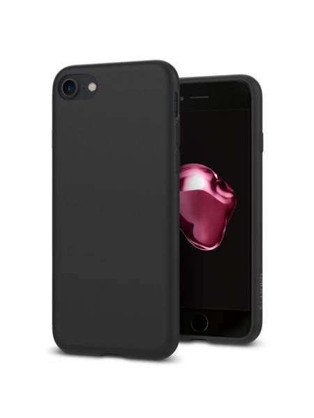 Чехол Spigen для iPhone 7 Liquid Crystal, Matte Black Чехол Spigen для iPhone 7 Liquid Crystal, Matte Black