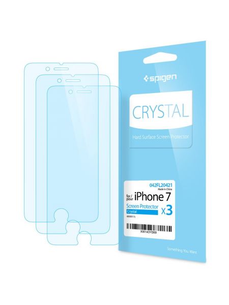 Защитная пленка для iPhone 7 Spigen Screen Protector Film Crystal 
