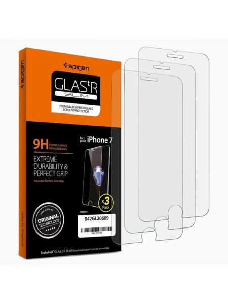 Защитное стекло для iPhone 7 Screen Protector GLAS.tR SLIM HD (3шт)