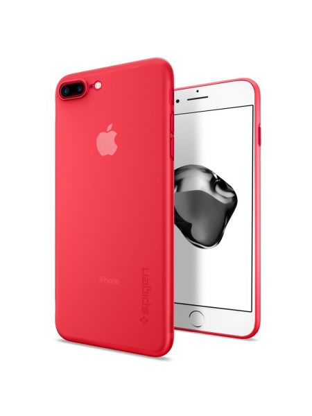 Чехол Spigen для iPhone 7 Plus Air Skin, Red Чехол Spigen для iPhone 7 Plus Air Skin, Red