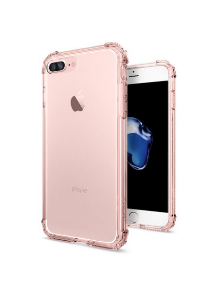 Чехол Spigen для iPhone 8 Plus / 7 Plus Crystal Shell, Rose Crystal Чехол Spigen для iPhone 8 Plus / 7 Plus Crystal Shell, Rose Crystal