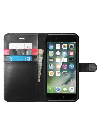Чехол Spigen для iPhone 8 Plus / 7 Plus Case Wallet S, Black Чехол Spigen для iPhone 8 Plus / 7 Plus Case Wallet S, Black