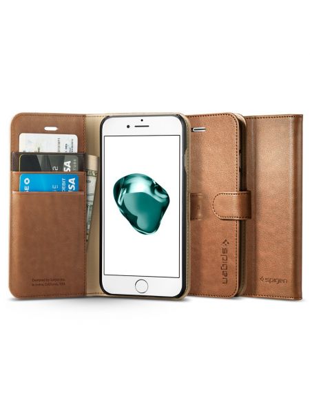 Чехол iPhone 8 Plus / 7 Plus Case Wallet S, Brown Чехол iPhone 8 Plus / 7 Plus Case Wallet S, Brown