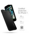 Чехол Spigen Liquid Air для IPhone 7 Plus, Black , 043CS20525