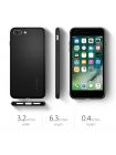 Чехол Spigen Liquid Air для IPhone 7 Plus, Black , 043CS20525