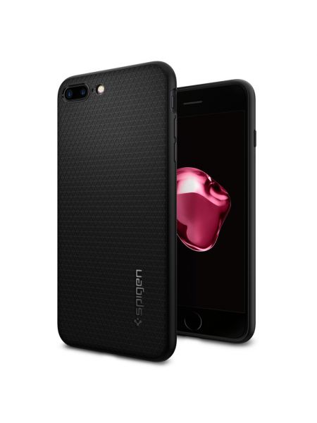 Чехол Spigen для iPhone 8 Plus / 7 Plus Liquid Air Armor, Black Чехол Spigen для iPhone 8 Plus / 7 Plus Liquid Air Armor, Black