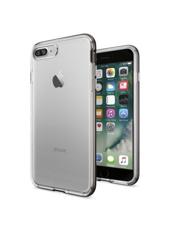 Чехол Spigen Neo Hybrid Crystal для iPhone 7 Plus, Gunmetal, 043CS20539