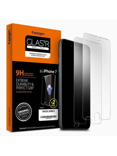 Защитное закаленное стекло для iPhone 7 Plus GLAS.tR SLIM HD (2шт) Защитное закаленное стекло для iPhone 7 Plus GLAS.tR SLIM HD (2шт)