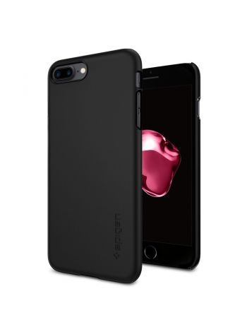 Чехол Spigen Thin Fit для iPhone 7 Plus, Black, 043CS20471