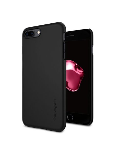 Чехол Spigen для iPhone 7 Plus Thin Fit, Black Чехол Spigen для iPhone 7 Plus Thin Fit, Black
