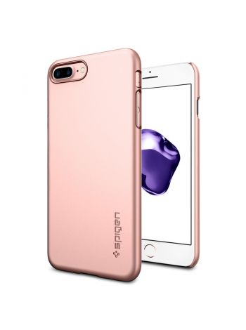 Чехол Spigen Thin Fit для iPhone 7 Plus, Rose Gold, 043CS20474