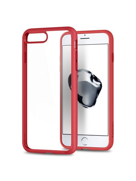 Чехол Spigen для iPhone 8 Plus / 7 Plus Ultra Hybrid 2, Red Чехол Spigen для iPhone 8 Plus / 7 Plus Ultra Hybrid 2, Red