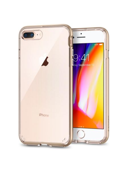 Чехол Spigen для iPhone 8 Plus / 7 Plus Neo Hybrid Crystal 2, Champagne Gold Чехол Spigen для iPhone 8 Plus / 7 Plus Neo Hybrid Crystal 2, Champagne Gold
