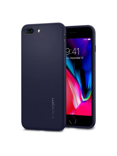 Чехол Spigen для IPhone 8 Plus / 7 Plus Liquid Air Armor, Midnight Blue Чехол Spigen для IPhone 8 Plus / 7 Plus Liquid Air Armor, Midnight Blue