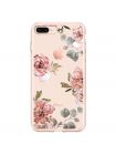 Чехол Spigen для iPhone 8 Plus / 7 Plus Liquid Crystal Aquarelle, Rose , 055CS22621