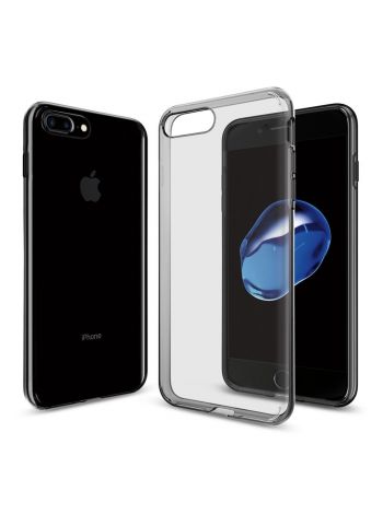 Чехол Spigen Liquid Crystal для iPhone 7 Plus, Black, 043CS20855