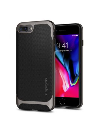 Чехол Spigen для iPhone 8 Plus / 7 Plus Neo Hybrid Herringbone, Gunmetal, 055CS22227