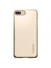 Чехол Spigen для iPhone 8 Plus / 7 Plus Thin Fit, Champagne Gold , 043CS20734