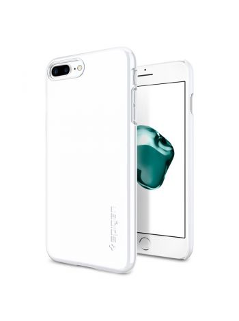 Чехол Spigen Thin Fit для iPhone 7 Plus, White , 043CS21043